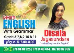 English Grammar - Grade6,7,8,9,10,11 & A/L  