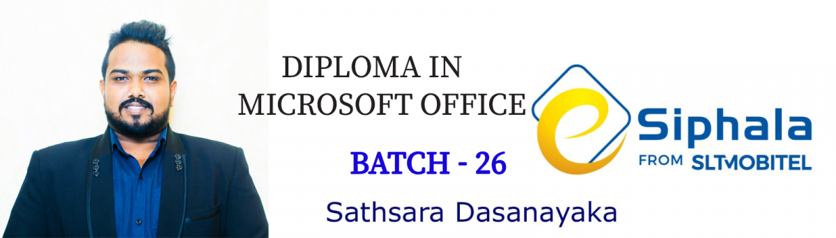 Diploma In Microsoft Office - Batch 26