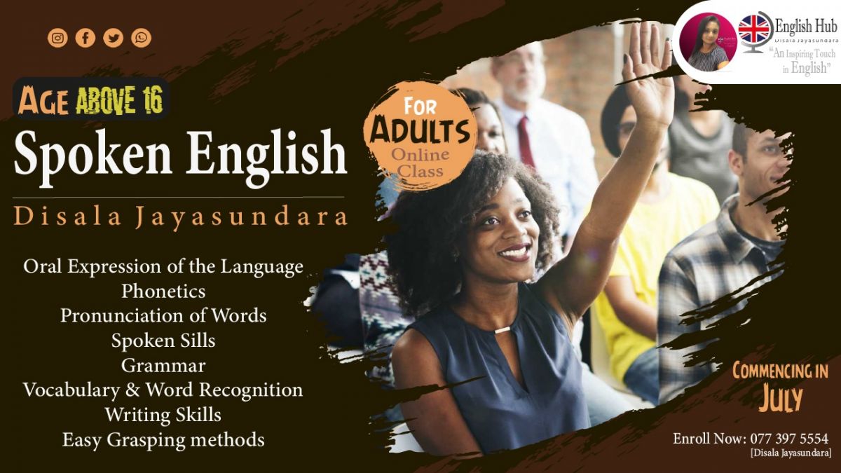 Spoken English - Adult Group - October